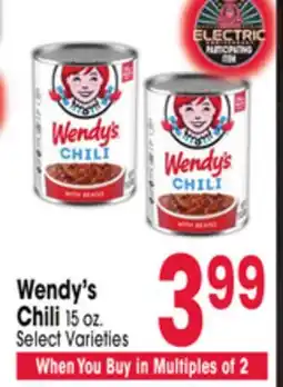 Jewel-Osco Wendy's Chili offer