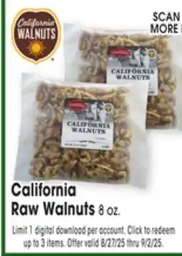 Jewel-Osco California Raw Walnuts offer