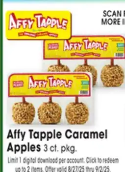 Jewel-Osco Affy Tapple Caramel Apples offer