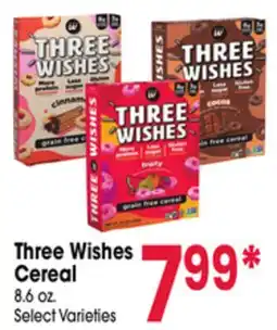 Jewel-Osco Three Wishes Cereal offer