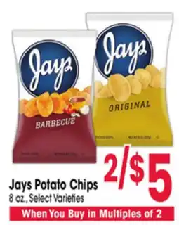 Jewel-Osco Jays Potato Chips offer