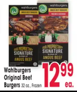 Jewel-Osco Wahlburgers Original Beef Burgers offer