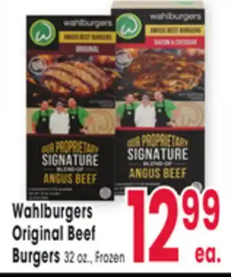 Jewel-Osco Wahlburgers Original Beef Burgers offer