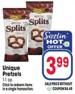 Jewel-Osco Unique Pretzels offer