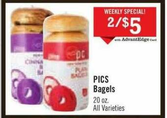 Price Chopper Pics Bagels offer