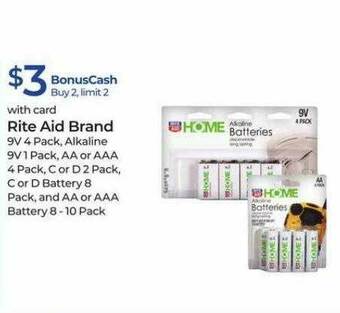 Rite Aid Rite Aid Brand offer