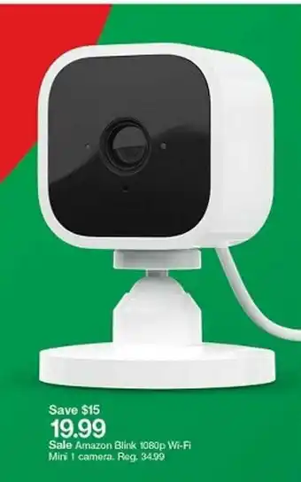 Target Amazon Blink 1080p Wi-fi offer