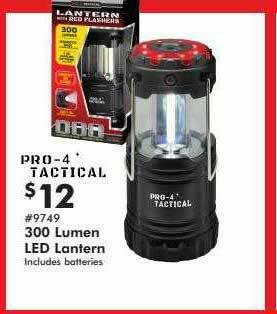 Valu Home Centers Pro-4 Tactical 300 Lumen Led Lantern offer