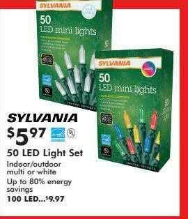 Valu Home Centers Sylvania 50 Led Light Set offer
