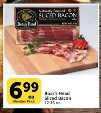 Pavilions Boar's Head Sliced Bacon offer