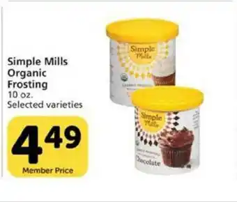 Pavilions Simple Mills Organic Frosting offer