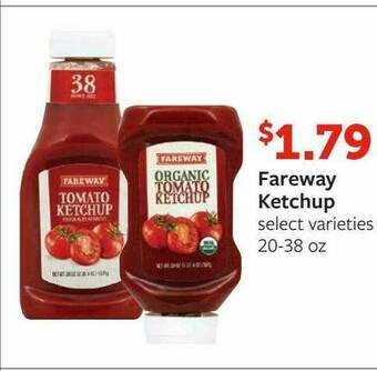 Fareway Fareway Ketchup offer