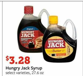 Fareway Hungry Jack Syrup offer