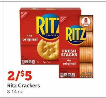Fareway Ritz Crackers offer