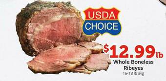 Fareway Whole Boneless Ribeyes offer