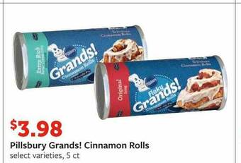 Fareway Pillsbury Grands! Cinnamon Rolls offer