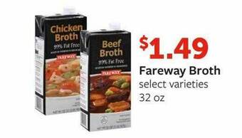 Fareway Fareway Broth offer