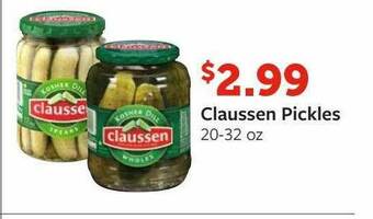 Fareway Claussen Pickles offer
