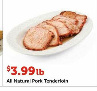 Fareway All Natural Pork Tenderloin offer