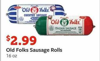 Fareway Old Folks Sausage Rolls offer