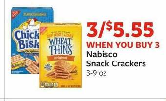 Fareway Nabisco Snack Crackers offer
