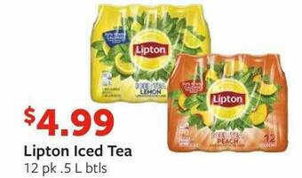 Fareway Lipton Iced Tea offer
