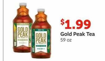 Fareway Gold Peak Tea offer