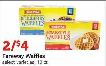Fareway Fareway Waffles offer