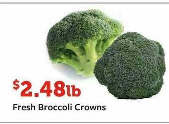 Fareway Fresh Broccoli Crowns offer