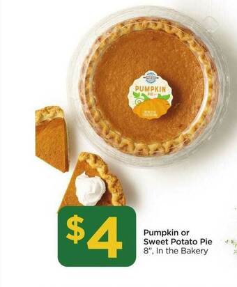 Food 4 Less Pumpkin Or Sweet Potato Pie offer