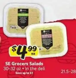 Winn Dixie SE Grocers Salads offer