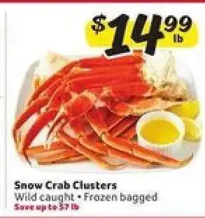 Winn Dixie Snow Crab Clusters offer