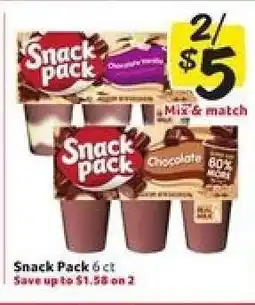 Winn Dixie Snack Pack offer