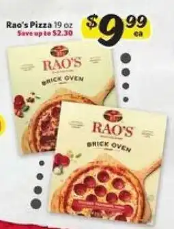Winn Dixie Rao's Pizza offer