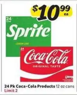 Winn Dixie 24 Pk Coca-Cola Products offer