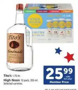 Safeway HIGH NOON offer