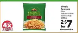 Safeway Simply Potatoes offer
