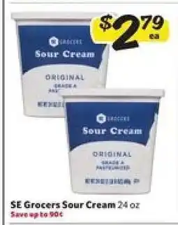 Winn Dixie SE Grocers Sour Cream offer
