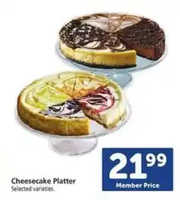 Safeway Cheesecake Platter offer