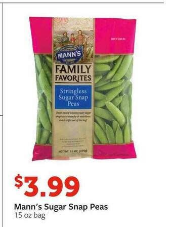 Fareway Mann's Sugar Snap Peas offer
