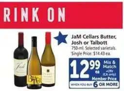 Safeway JaM Cellars Butter, Josh or Talbott offer