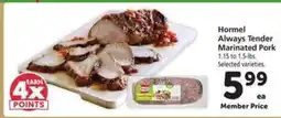Safeway Hormel Always Tender Marinated Pork offer