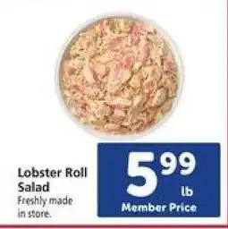 Safeway Lobster Roll Salad offer