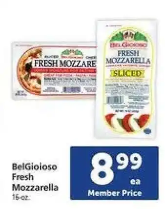 Safeway BelGioioso Fresh Mozzarella offer