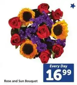Safeway Rose and Sun Bouquet offer