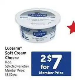 Safeway Lucerne Soft Cream Cheese offer