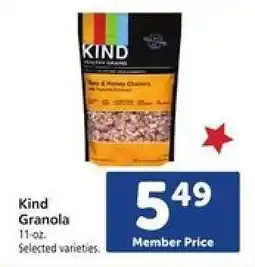 Safeway Kind Granola offer