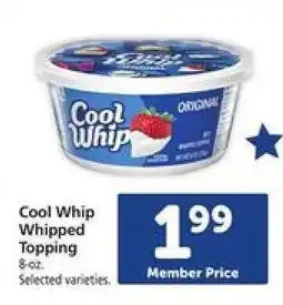 Safeway Cool Whip Whipped Topping offer