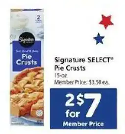 Safeway Signature Select Pie Crusts offer