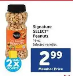Safeway Signature Select Peanuts offer